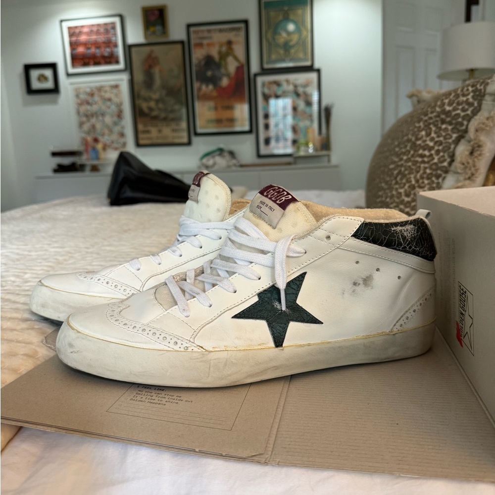 Golden Goose Mid Star Sneakers